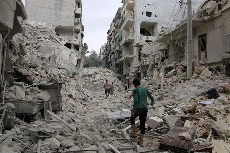 why is russia bombing aleppo.